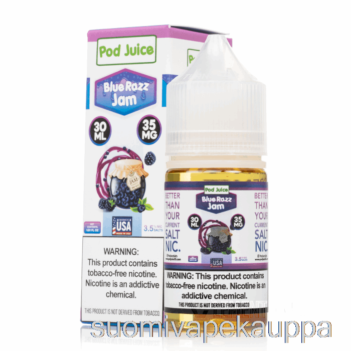 Vape Netistä Blue Razz Hillo - Palkomehu - 30ml 55mg